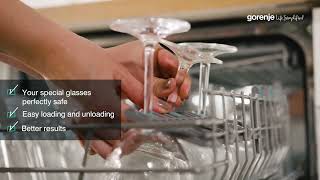 Šetrné mytí i pro křišťálové sklenice