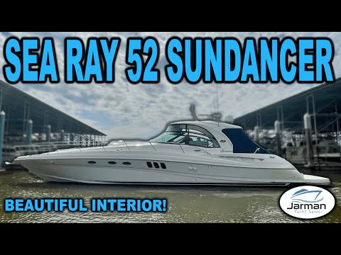 Sea Ray 52 Sundancer video