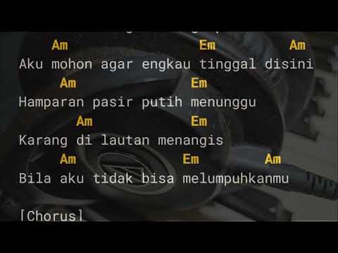 Terbang Bersamaku | Kangen Band | Lirik Lagu dan Chord Gitar (Capo Fret 2), D=do