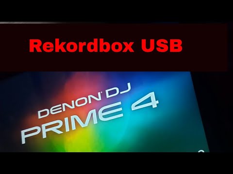 How to use Rekordbox USB on Denon DJ Prime 4