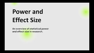 Power & Effect Size Explained | Understand Research Strength & Sample Size