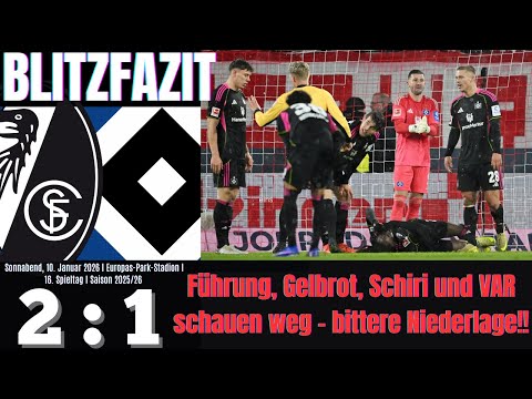 Scholle's quick summary | SC Freiburg 2:1 HSV | Matchday 16 | 2025/2026 season