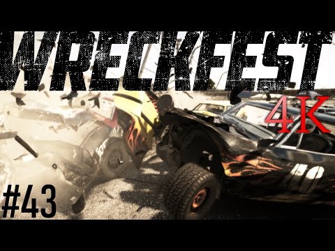 [Wreckfest Gameplay] Complete Career #43 V8 Thunder REPLAY 4K Without Comments