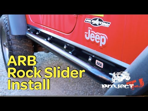 JEEP ARB ROCK SLIDER INSTALL - Project TJ - Episode 15