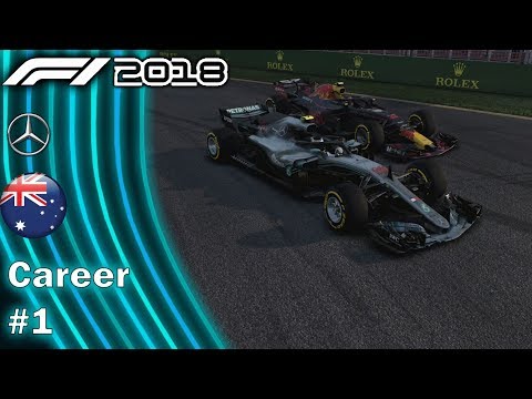 F1 2018 Career Mode Part 1 - Australia (A Great Recovery)