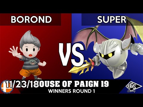 Tripoint Smash 37 - Winners Round 1 - Borond (Lucas) Vs. Super (Meta Knight)