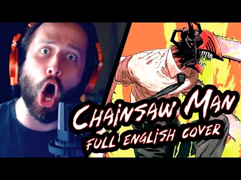 Chainsaw Man OP - KICK BACK (Full English OP Cover by Jonathan Young & @branmci )