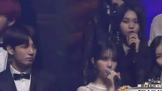 Download lagu BTS Jungkook And GFRIEND Eunha - EunKook Cut @ KBS Gayo Daejun Opening mp3