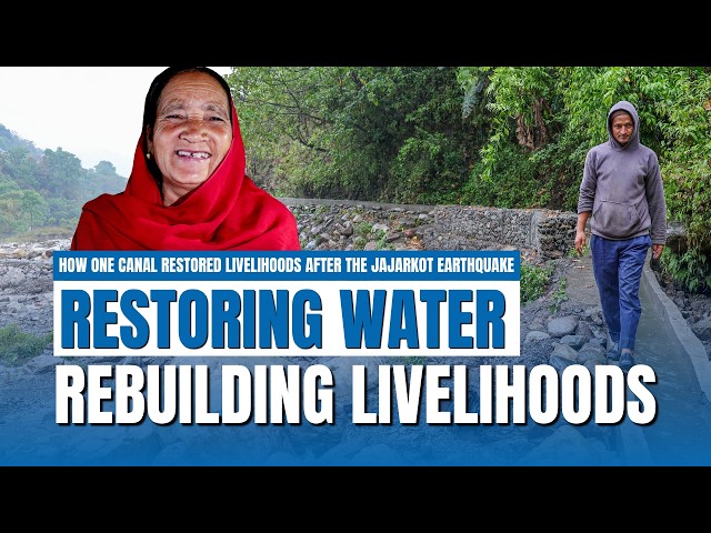 Restoring Livelihoods after the Jajarkot Earthquake