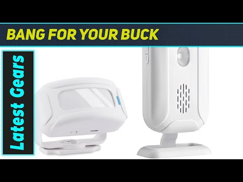 Best Wireless Door Chime? Shop Store Welcome Buzzer Unboxing & Test