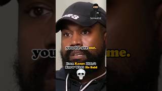 Kanye Didn't Know What Kanye Said 💀