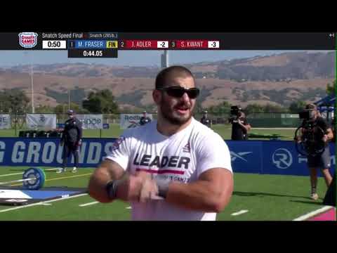 CrossFit Games 2020 - Speed Snatch Event (ft. Mat Fraser, Noah Ohlsen & more)