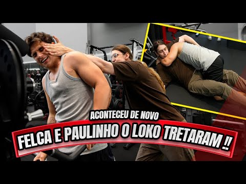🚨PAULINHO O LOKO E FELCA TRETARAM NO CT - PRIMEIRO TREINO JUNTOS !