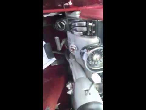 1968 Ford Mustang, bordeauxrot