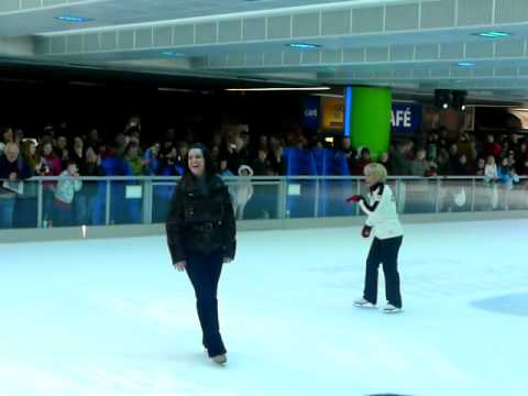 Katarina Witt and Elizabeth Manley 2010