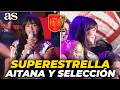 La SELECCIÓN ESPAÑOLA se vuelve LOCA con AITANA y SUPERESTRELLA en la celebración del MUNDIAL