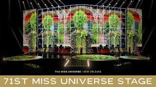 71st MISS UNIVERSE STAGE RENDER | NEW ORLEANS