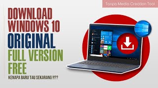 cara download Windows 10 Full version dari Server Microsoft