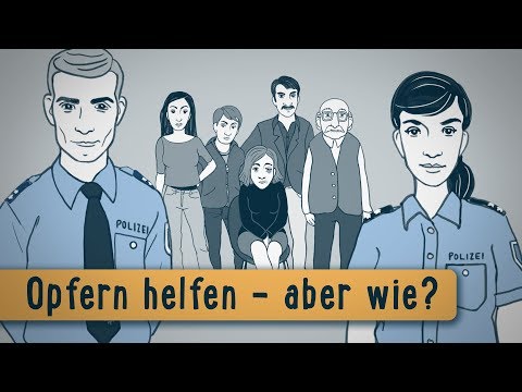 Opfern helfen - aber wie?