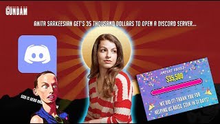 Anita Sarkeesian gets $35000 to set up discord server