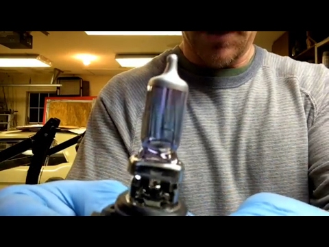 Sylvania SilverStar vs Sylvania Basic Headlight Comparison.