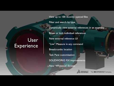What's New In SOLIDWORKS 2019: User Experience