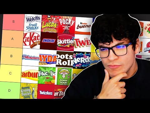 I Tried Every Candy And Ranked Them