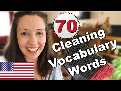 70 Cleaning Vocabulary Words: Expand Your English Vocabulary