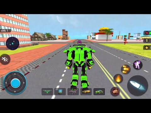 Crocodile Robot Car Transformer Games || Level 8 - Android Gameplay