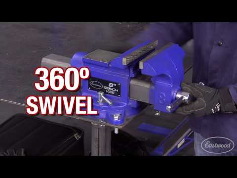 Industrial Quality Benchtop Vise - Must Have Tools in the Garage - Eastwood