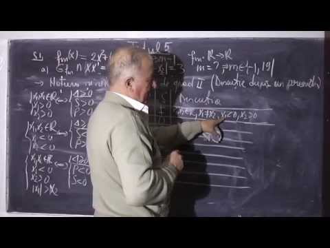 Lectia 275 - Test 5 BAC - Natura si semnul radacinilor ecuatiei de grad 2 discutie dupa un parametru
