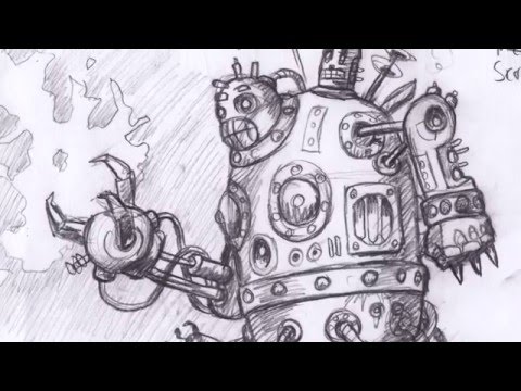 Unseen Concept Art from SteamWorld Heist – The Engine Room #12 - YouTube