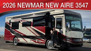 A preview image of the linked video showcasing 2026 Newmar New Aire 3547