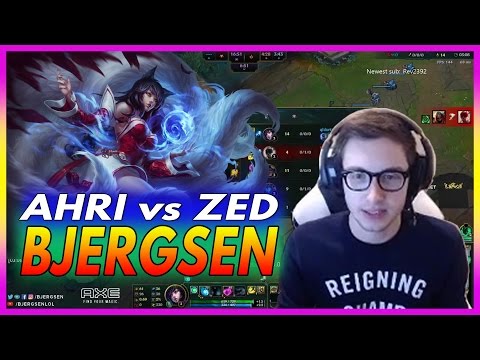 432. Bjergsen AHRI vs Zed MID - March 13th, 2017 - Patch 7.5 Season 7