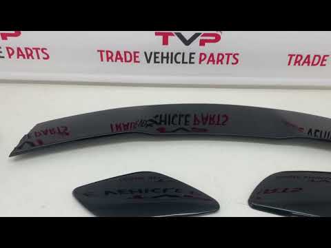 Fits Mercedes A Class W176 2012-2018 Rear Roof Boot Lip Spoiler Sport Gloss Black video