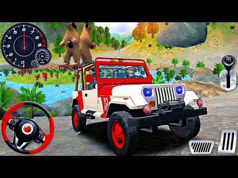 Offroad SUV Jeep 4x4 Driving - Super Racing 4x4 Hummer Mountain Hill Drive - Android GamePlay