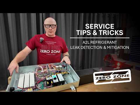A2L Refrigerant Leak Detection & Mitigation Training - Zero Zone - Service Tips & Tricks 2026