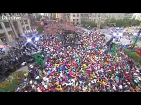 Synchrodance bei den Black Eyed Peas