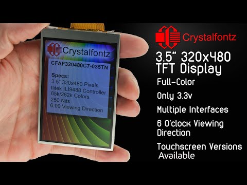 3.5-Inch 320x480 TFT Display Module