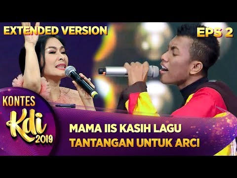 MAMA IIS KASIH LAGU TANTANGAN UNTUK ARCI - KONTES KDI (29/7) PART 4