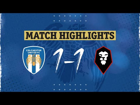 Highlights | Colchester United 1-1 Salford City