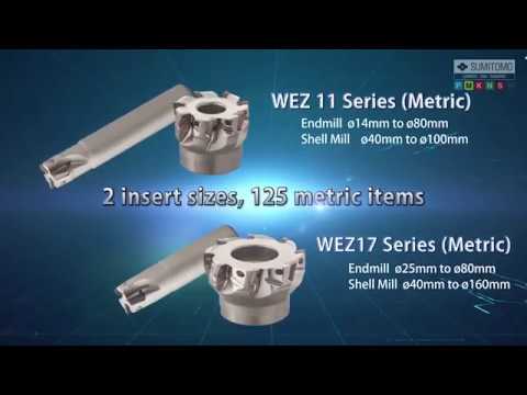 High Efficiency Shoulder Milling Cutter WEZ Series