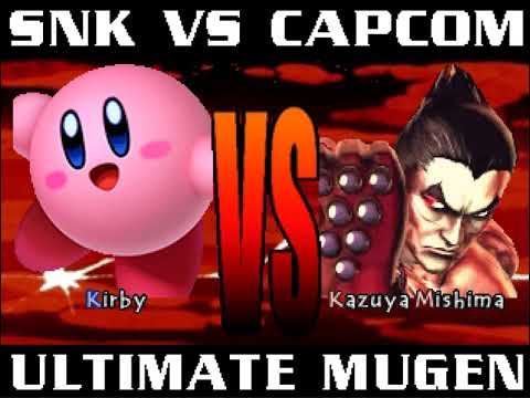 MUGEN: Kirby (Me) vs Kazuya