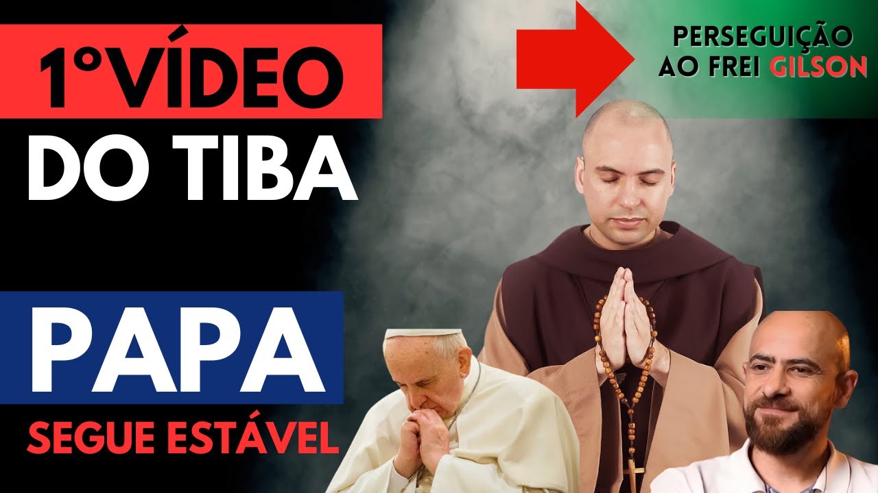 Saúde do Papa Francisco e Tiba Camargos - É PROIBIDO REZAR O ROSÁRIO 4H DA MANHÃ? Frei Gilson