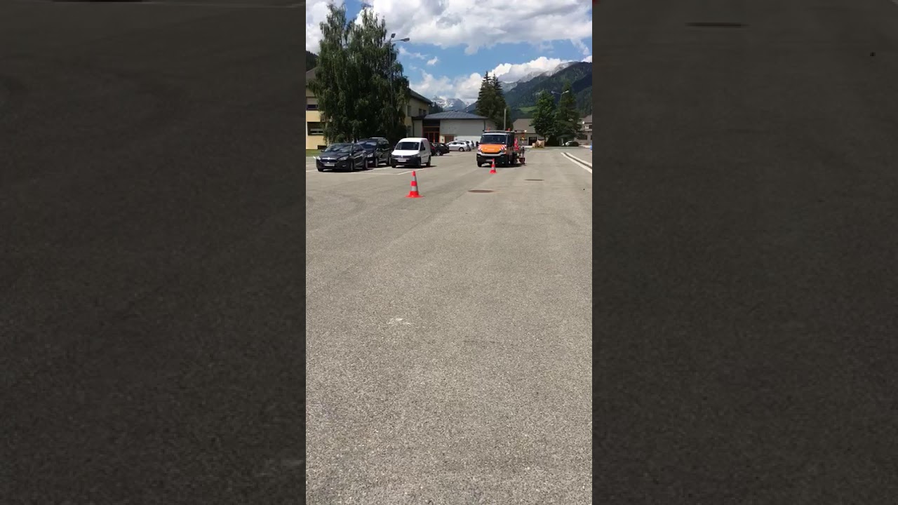 X-Cone Traffic Cone Management System collecting cones