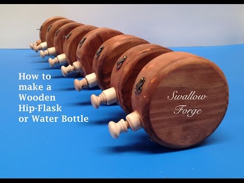 Trinkflasche aus Holz - keine Angst vor Splittern