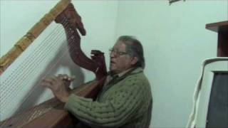 preview picture of video 'Abraham Garcia - 946098464 - arpista harpist harfenist, Churin, PERU'