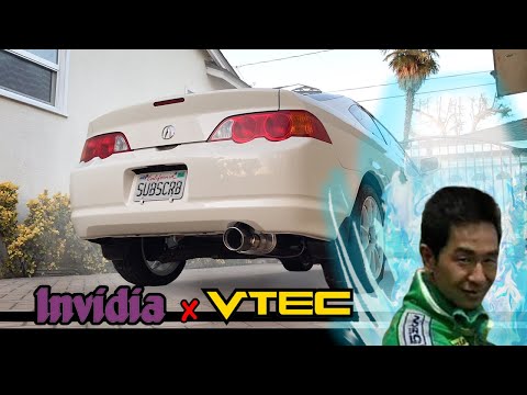 VTEC KICKED IN YO - Acura RSX Type S - Invidia Q300 Exhaust Install & Impressions