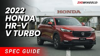 Honda HR-V Turbo 2022 Spec Guide | Zigwheels.Ph