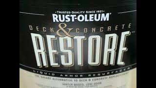 Rustoleum Deck & Concrete Restore